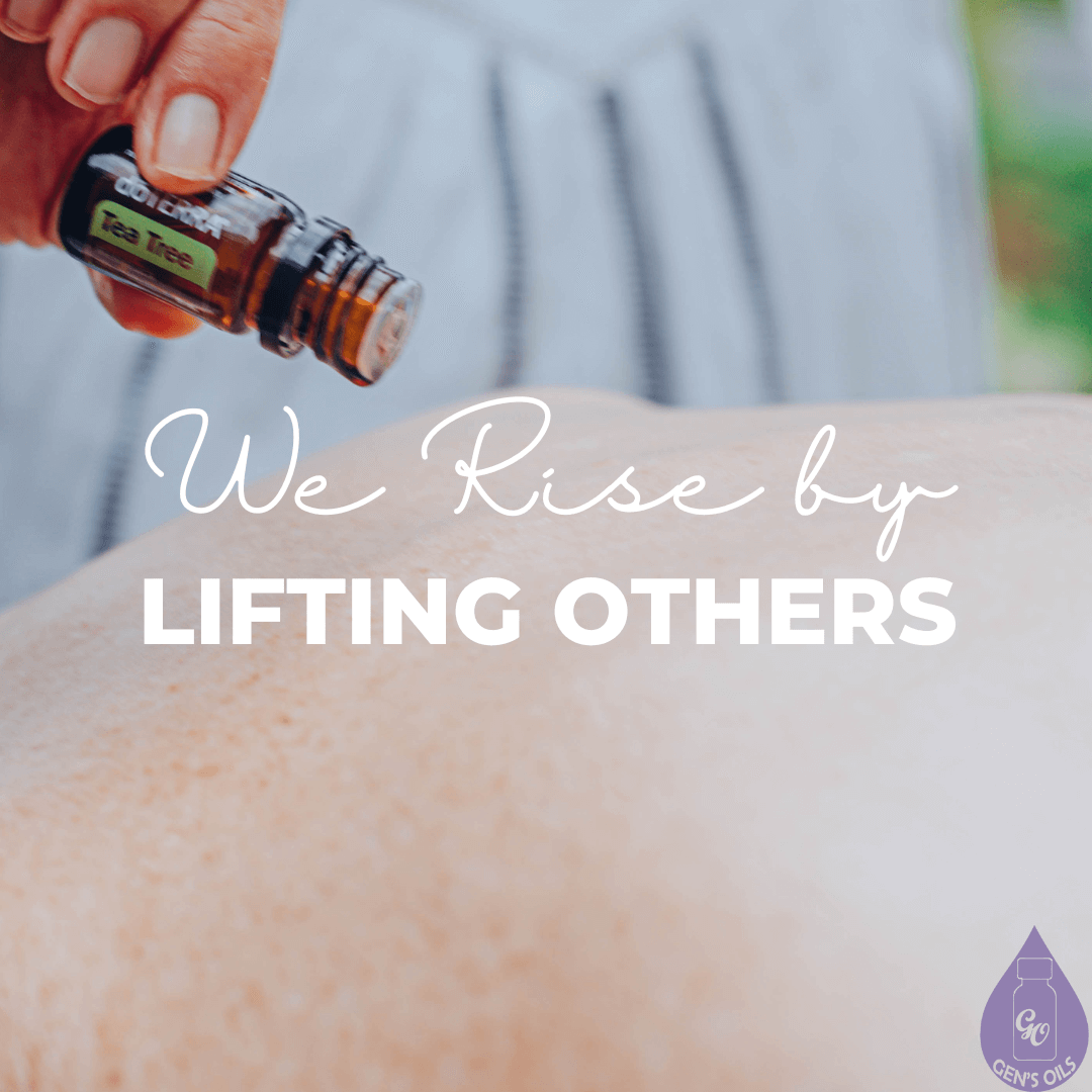 We rise by helping others