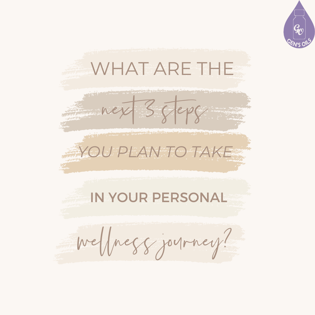 What are the next 3 steps you plan to take on your wellness journey?