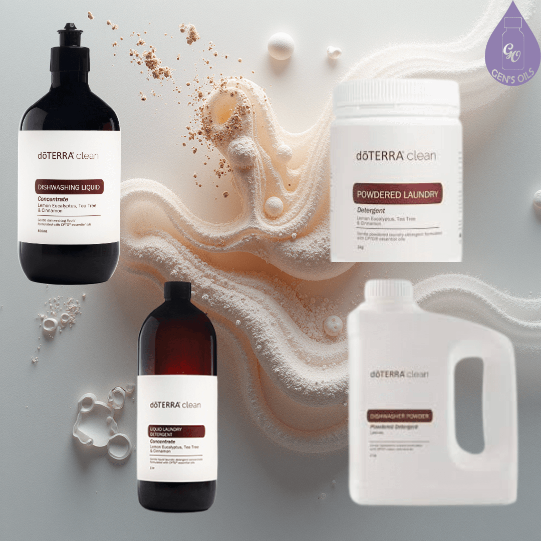 doTERRA Clean kitchen & laundry products.
