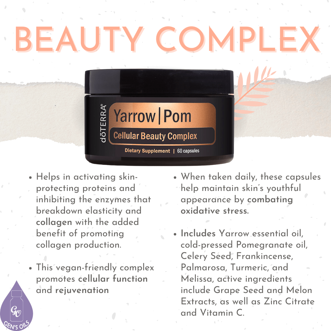 Yarrow Pom Beauty Complex with benefits