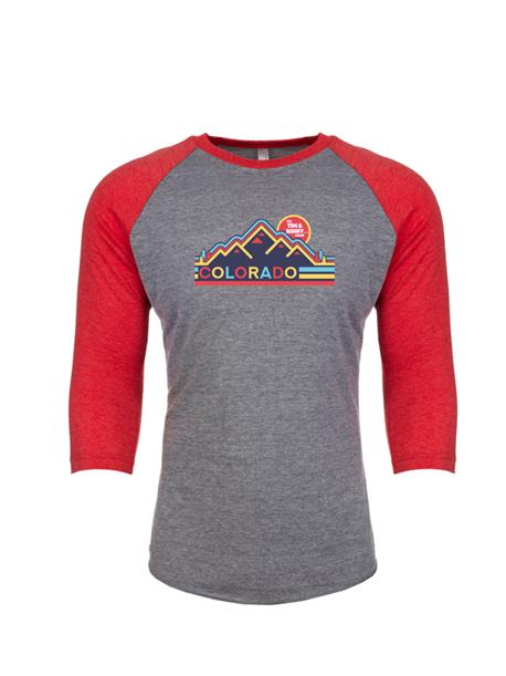 The Tim and Rinny Show - Colorado Mountains - Raglan (Unisex)-Copy
