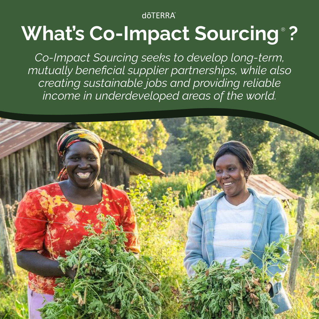 What's Co-Impact Sourcing, essential oils, Tianna Lucas