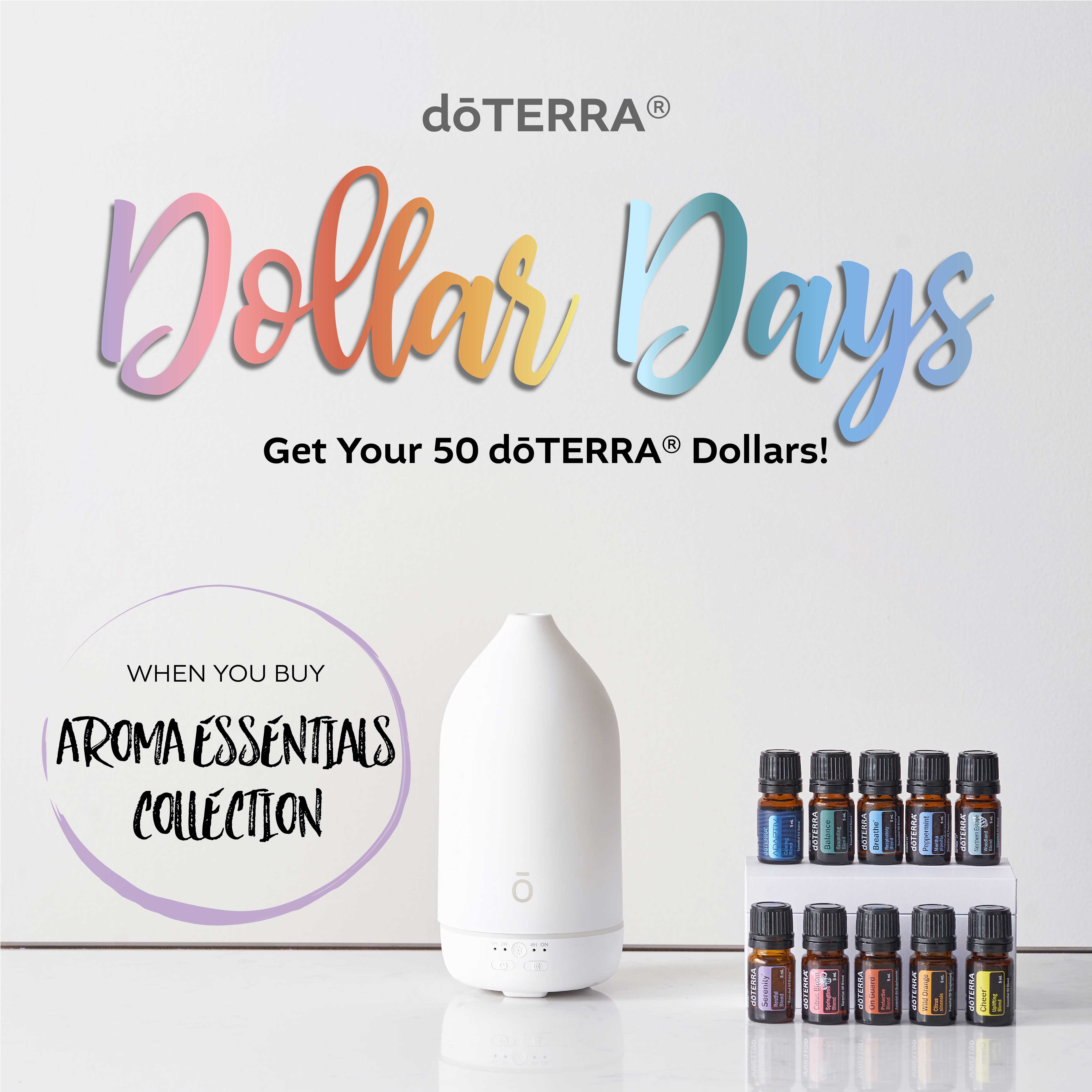 doTERRA Dollar Days, Nashville Tennessee, essential oils, aromatherapy, essential oils, Tianna Lucas