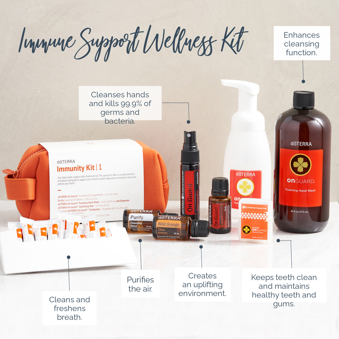 doTERRA Immune Support Wellness Kit Get Started with Kit 1