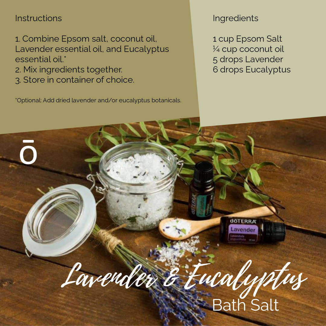 Lavender and Eucalyptus Bath Salt