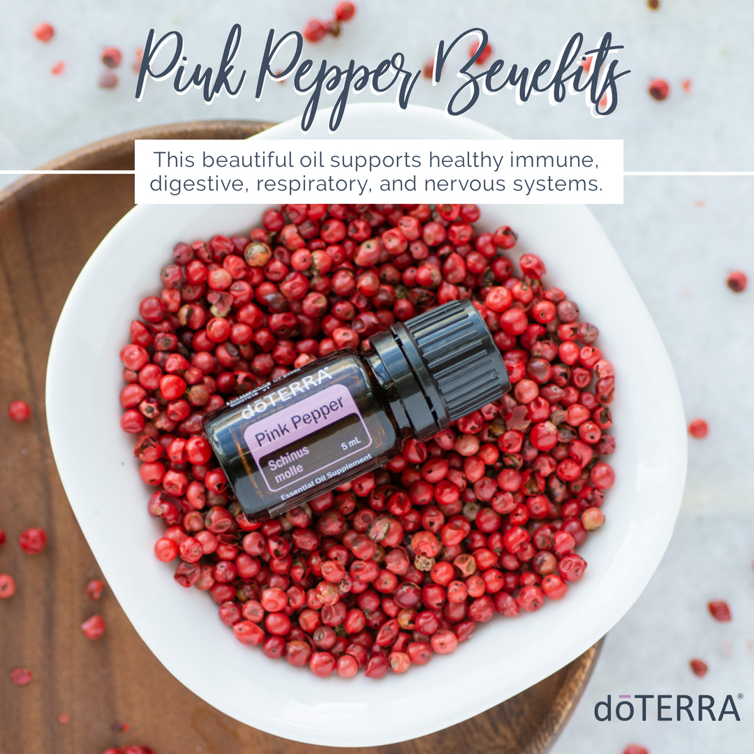 doTERRA Pink Pepper Benefits and Product Information Page