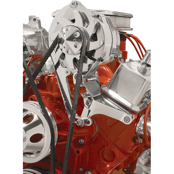 Bracket – Alternator Top Mount V-Groove SBC Long Water Pump