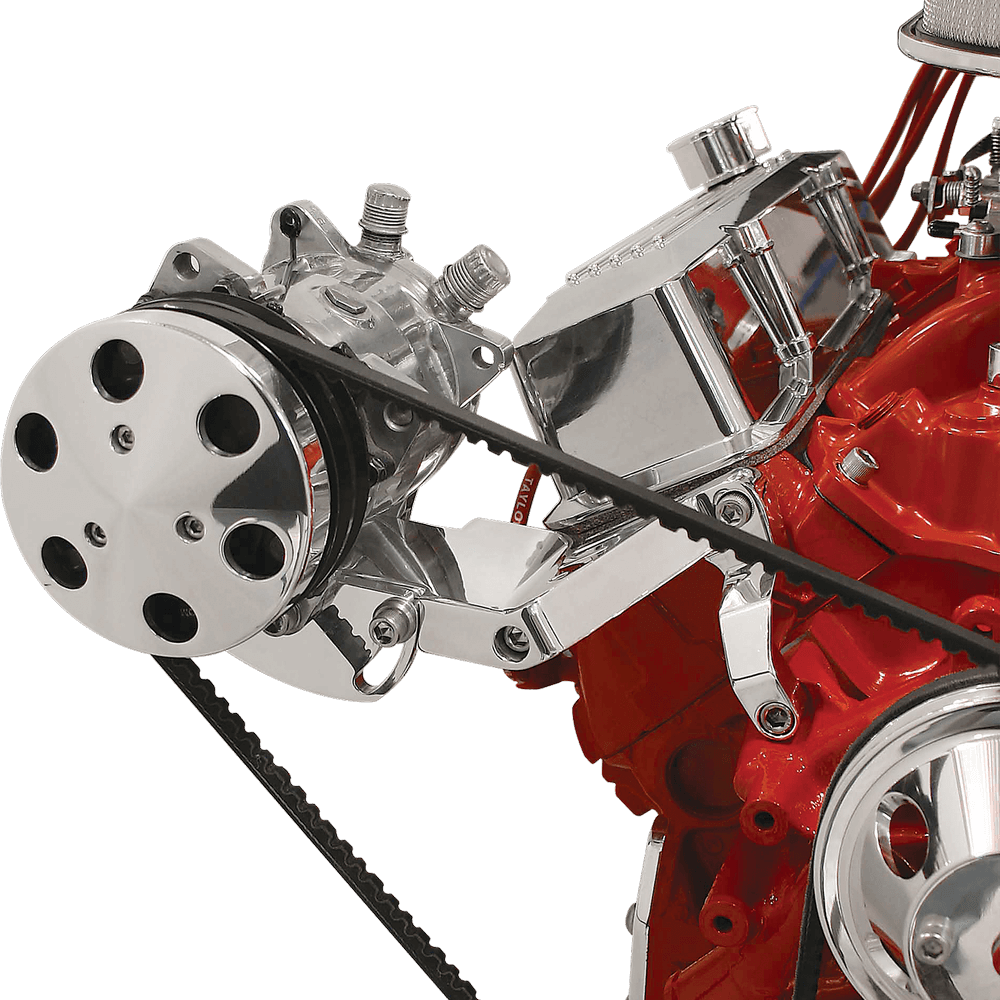 Bracket – Compressor (508) Side Mount V-Groove SBC Long Water Pump