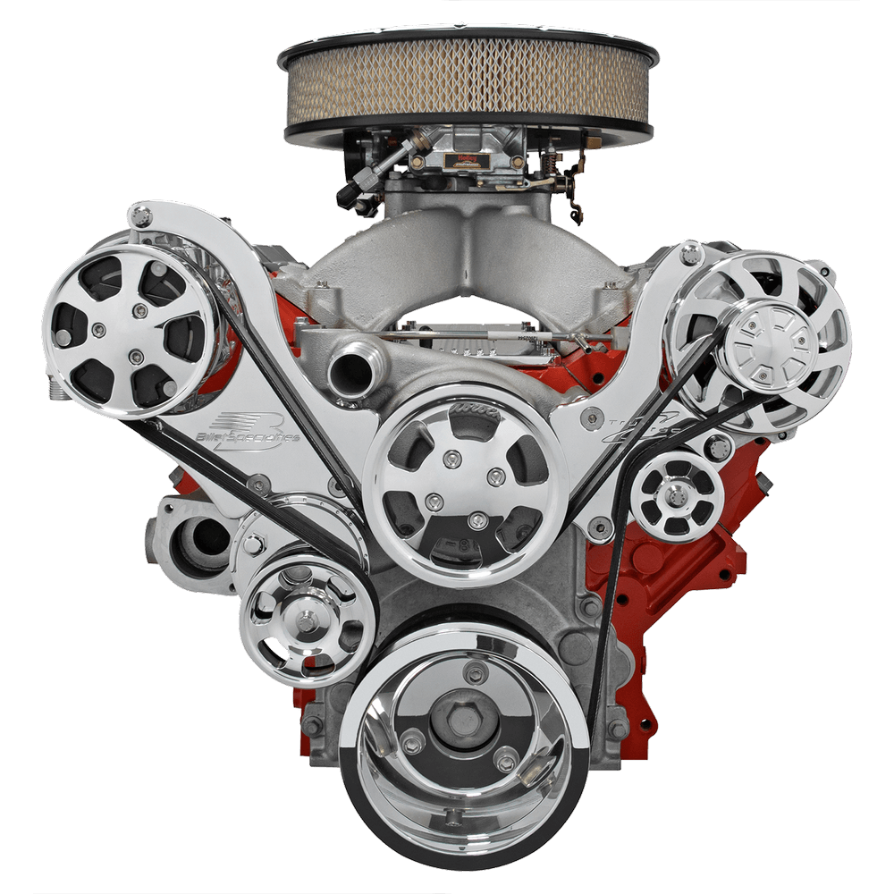 Billet Specialties LS Tru Trac Serpentine Front Drive System