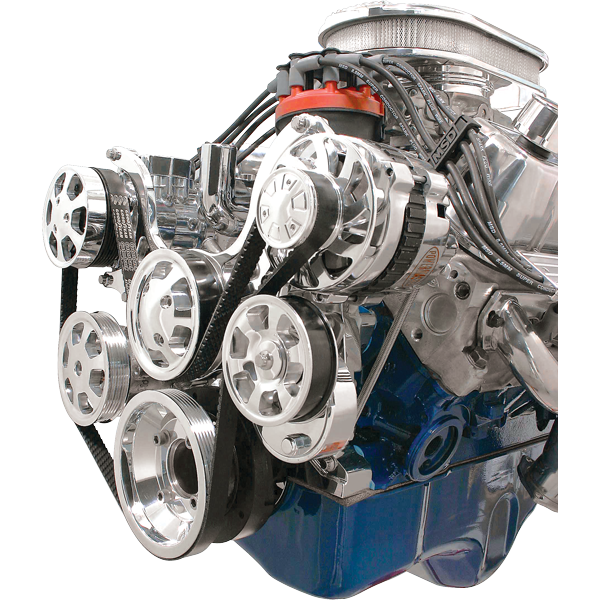 Tru Trac Serpentine System - Small Block Ford