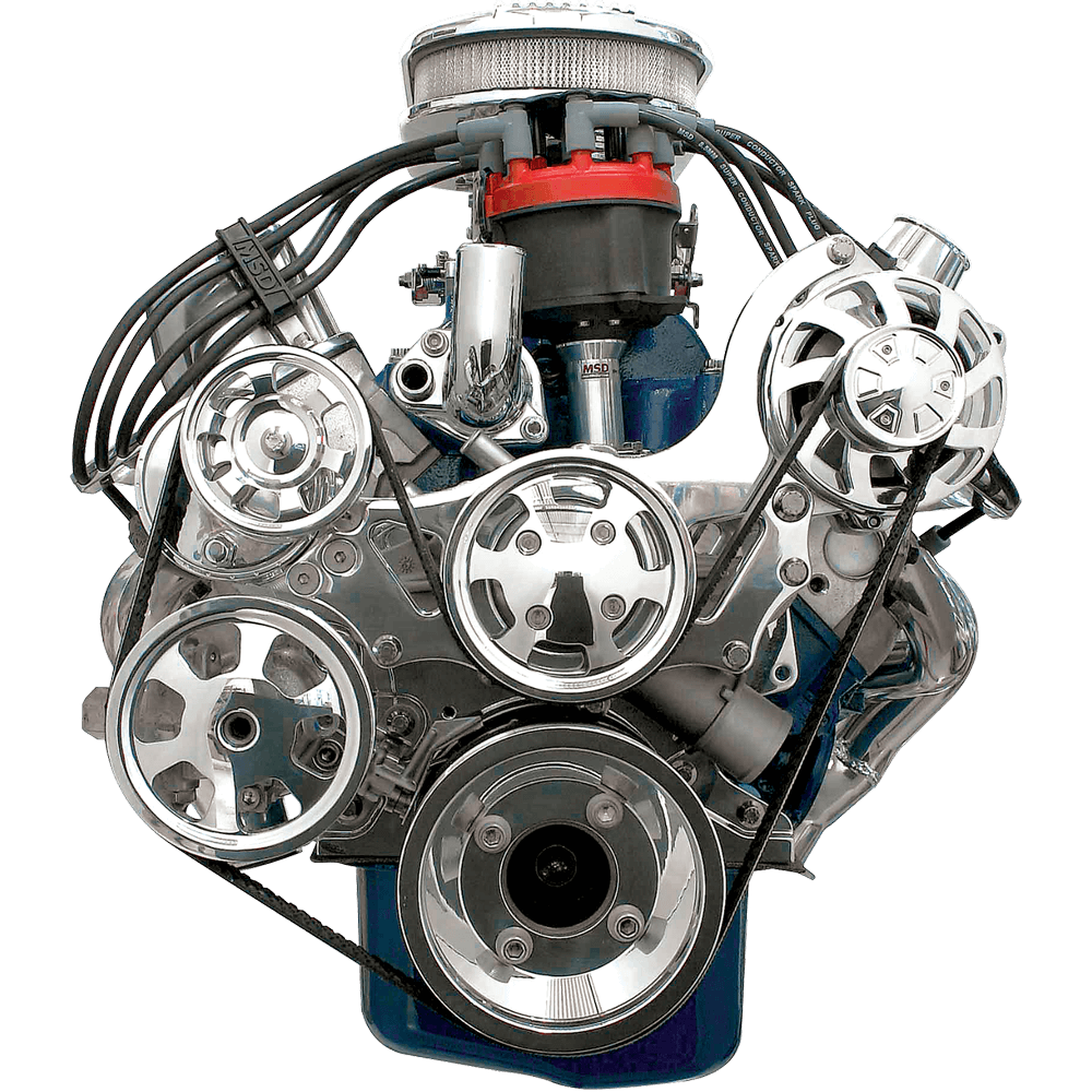 Premium Tru Trac Serpentine System - Small Block Ford
