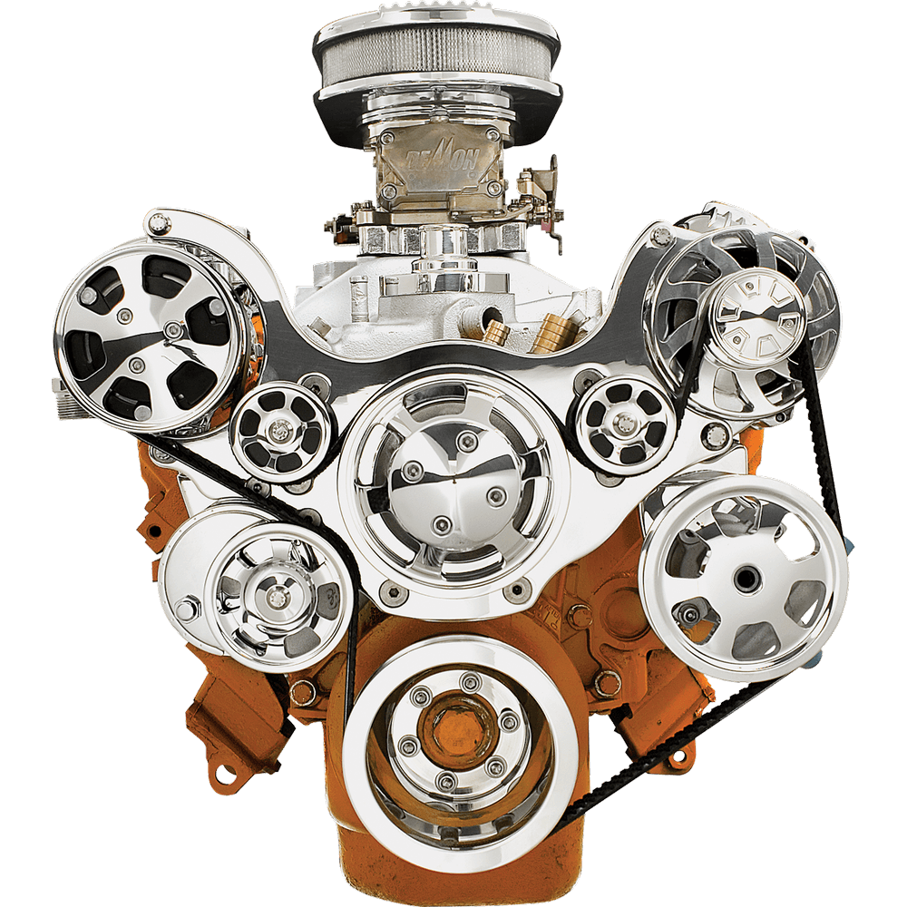 Premium Tru Trac Serpentine System - Small Block Chrysler, LA/Magnum
