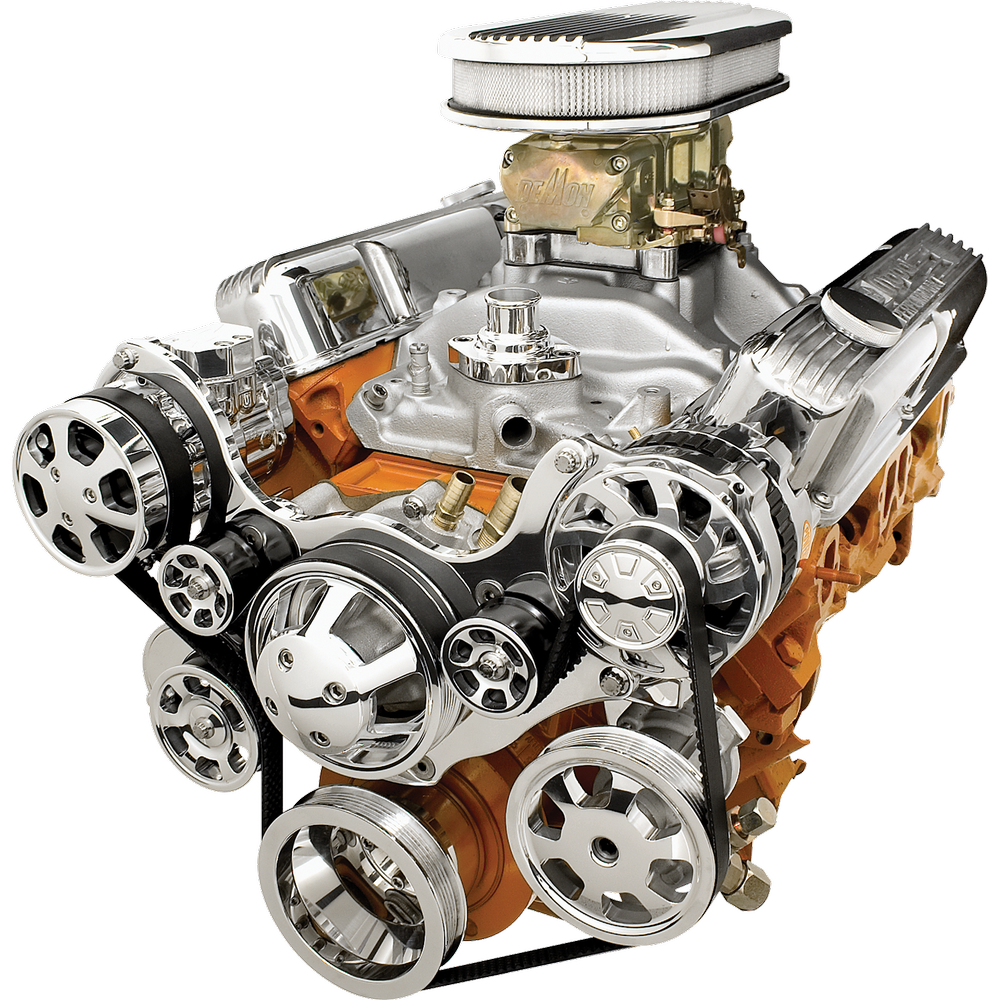 Tru Trac Serpentine System - Small Block Chrysler, LA/Magnum