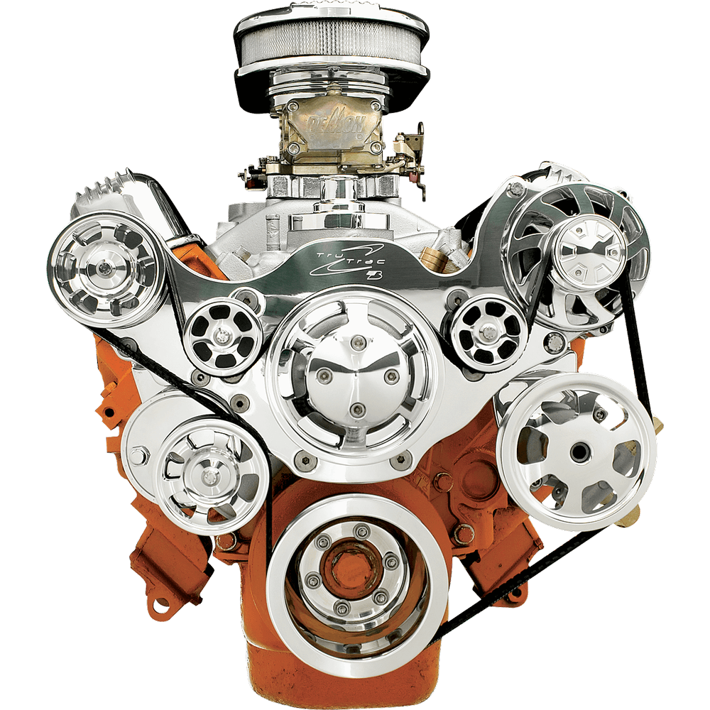 Premium Tru Trac Serpentine System - Small Block Chrysler, LA/Magnum