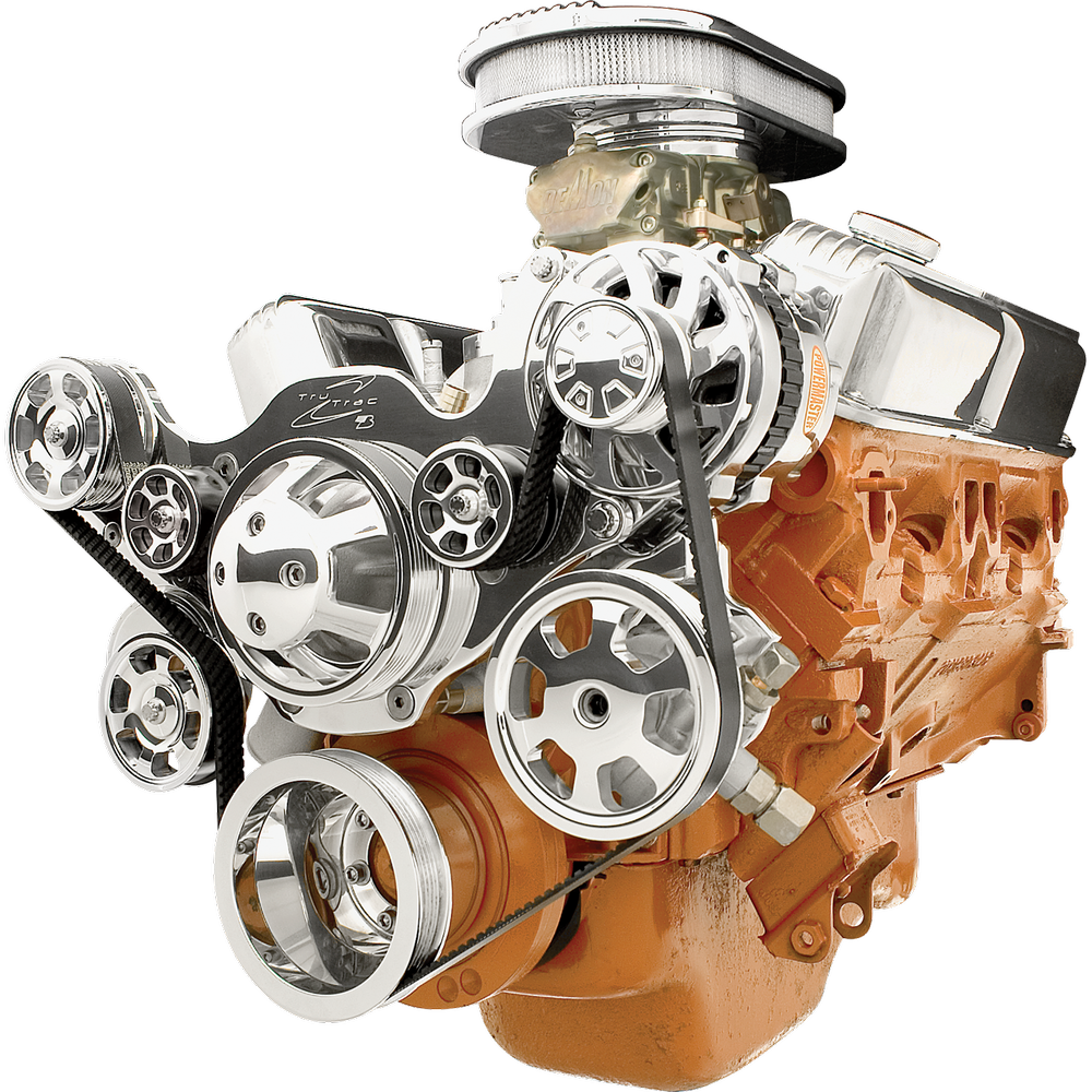 Tru Trac Serpentine System - Small Block Chrysler, LA/Magnum