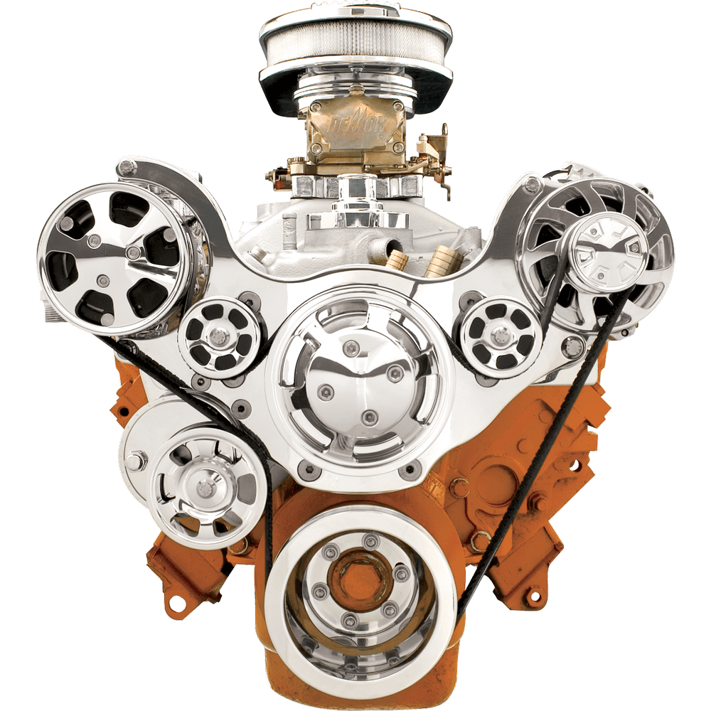 Premium Tru Trac Serpentine System - Small Block Chrysler, LA/Magnum