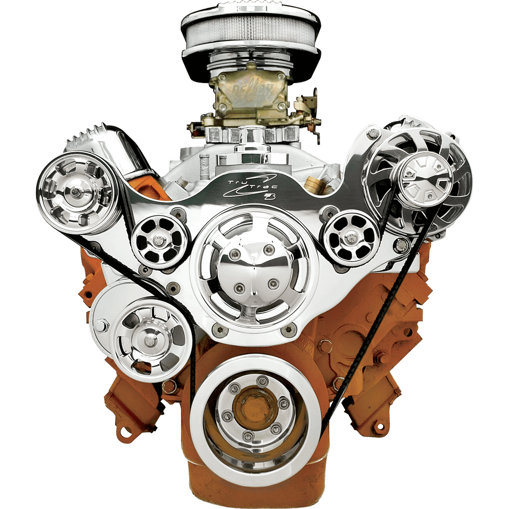 Tru Trac Serpentine System - Small Block Chrysler, LA/Magnum
