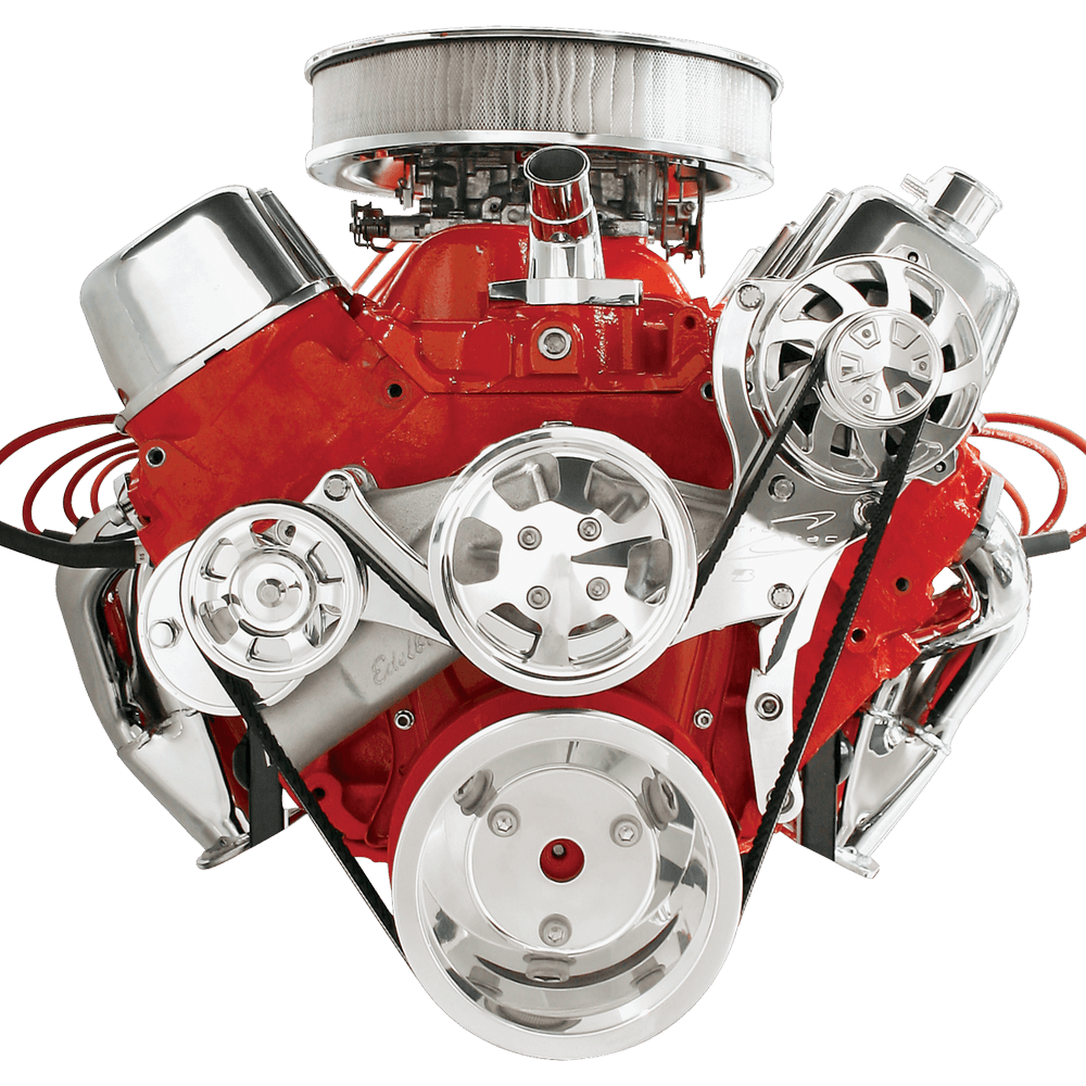 Premium Tru Trac Serpentine System - Big Block Chevy