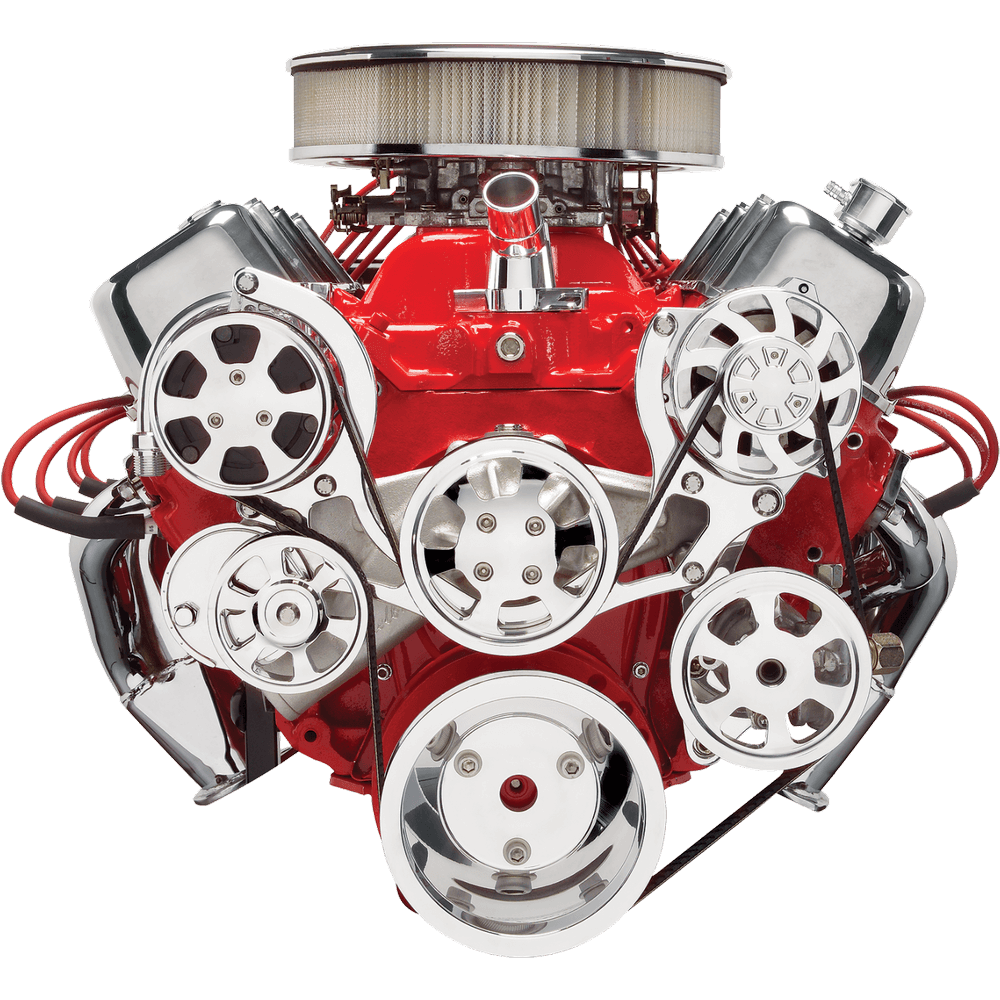 Premium Tru Trac Serpentine System - Big Block Chevy