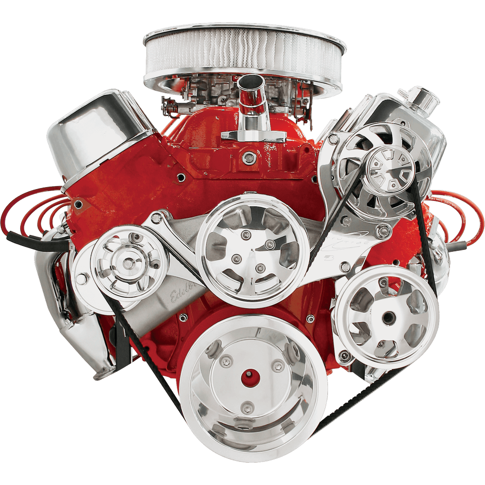 Premium Tru Trac Serpentine System - Big Block Chevy