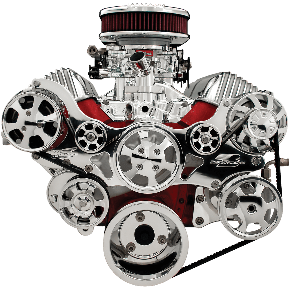 Premium Tru Trac Serpentine System - 348/409 Chevy