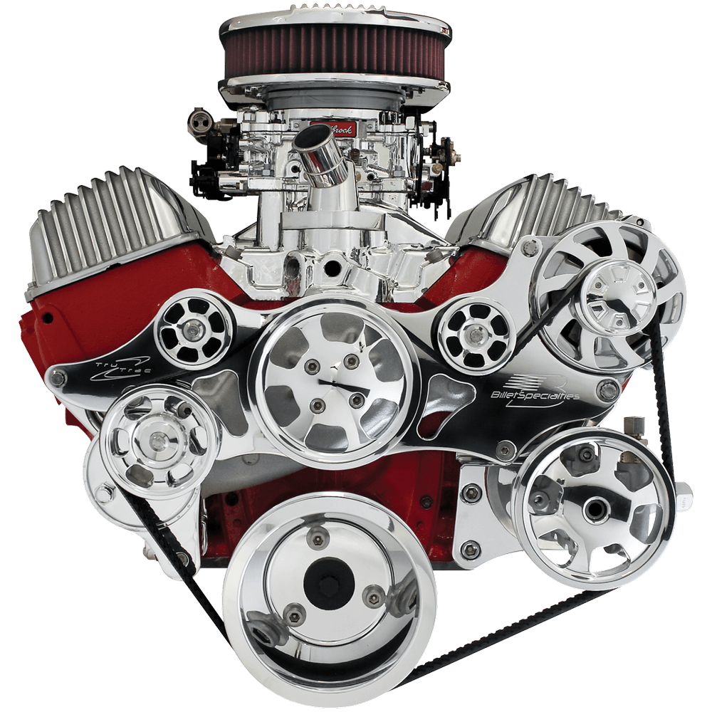 Premium Tru Trac Serpentine System - 348/409 Chevy