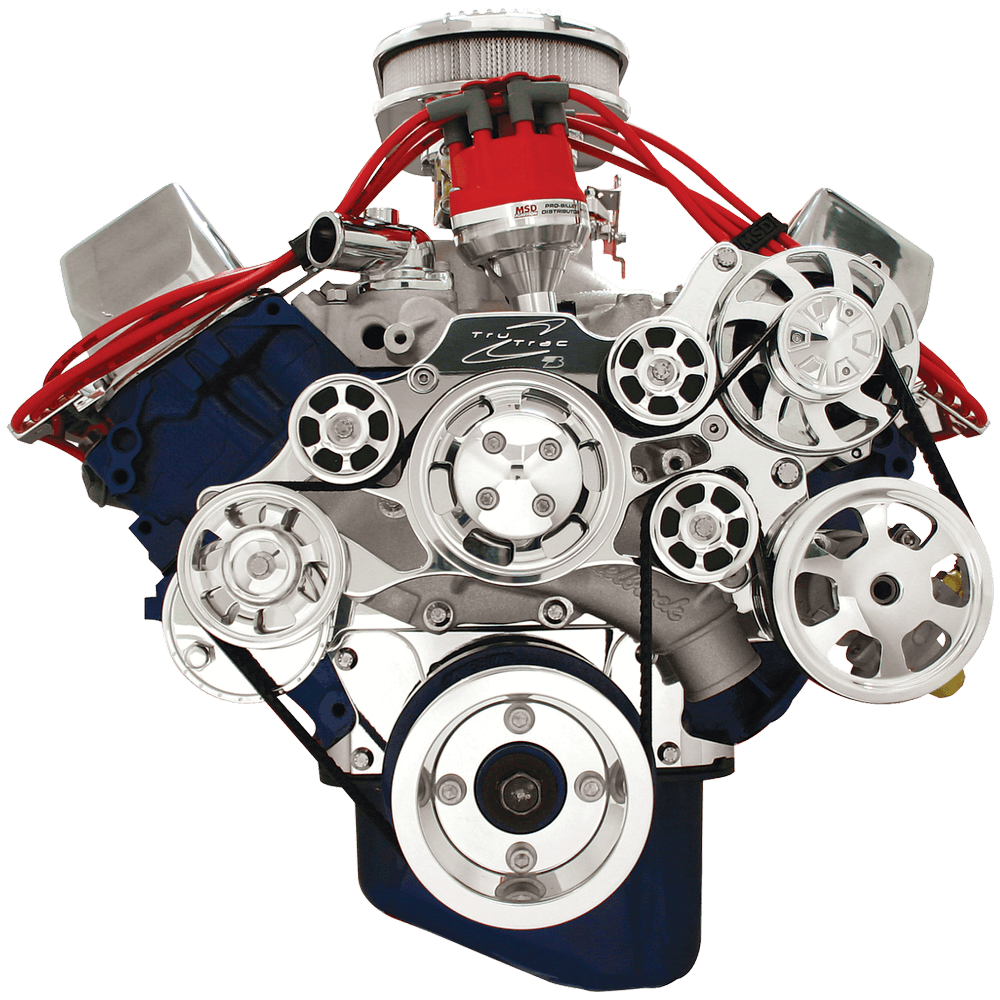 Premium Tru Trac Serpentine System - Big Block Ford