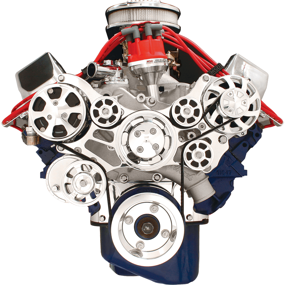 Premium Tru Trac Serpentine System - Big Block Ford