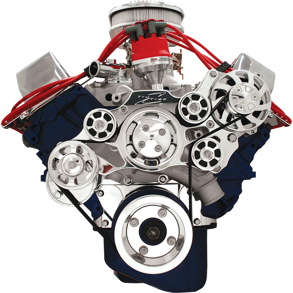 Premium Tru Trac Serpentine System - Big Block Ford