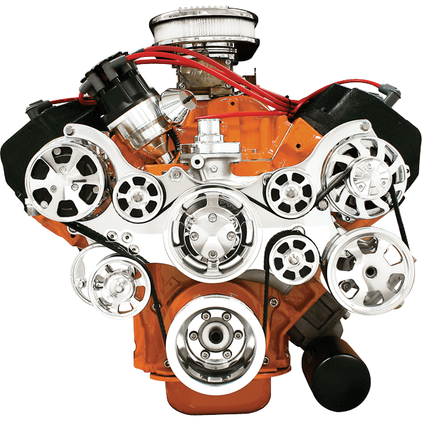 Premium Tru Trac Serpentine System - Big Block Chrysler | HEMI