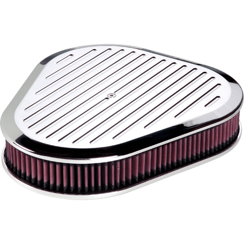 Air Cleaner – Triangle Ball Milled Polished