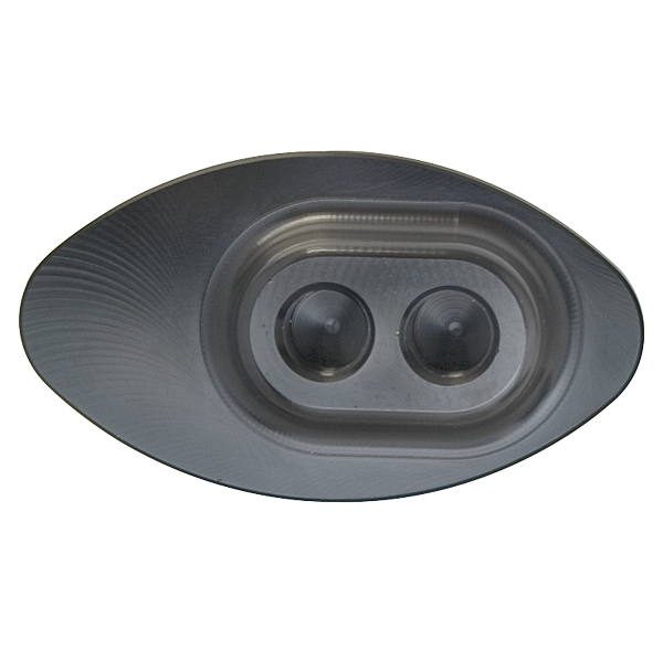 Brake/Clutch Pedal - Street Rod - Oval