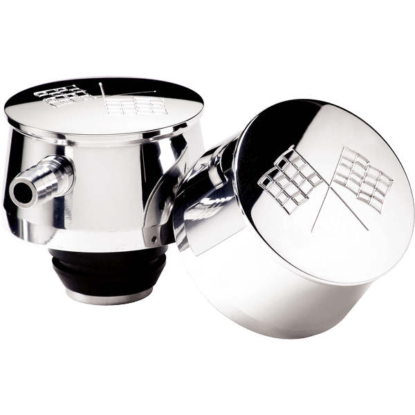 Cross Flags Round Breathers / PCV Breathers