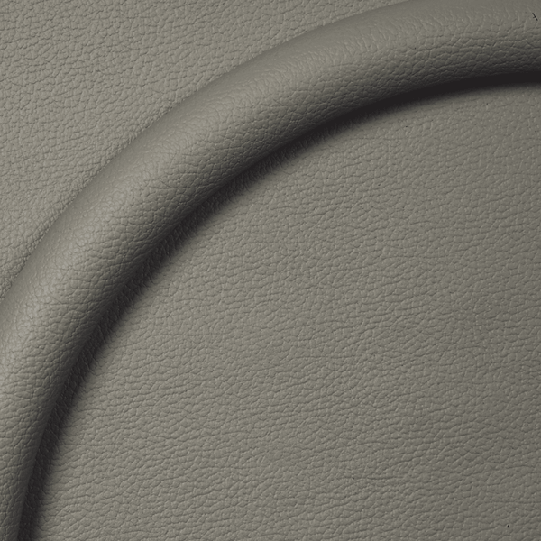Half-Wrap Ring – 14” Light Gray Leather