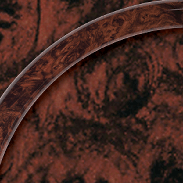 Half-Wrap Ring – 14” Simulated Burlwood