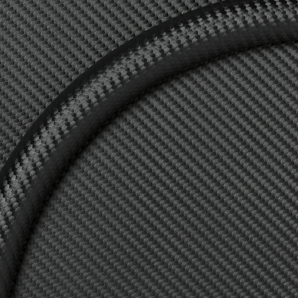 Half-Wrap Ring – 14” Carbon Fiber Embossed Vinyl