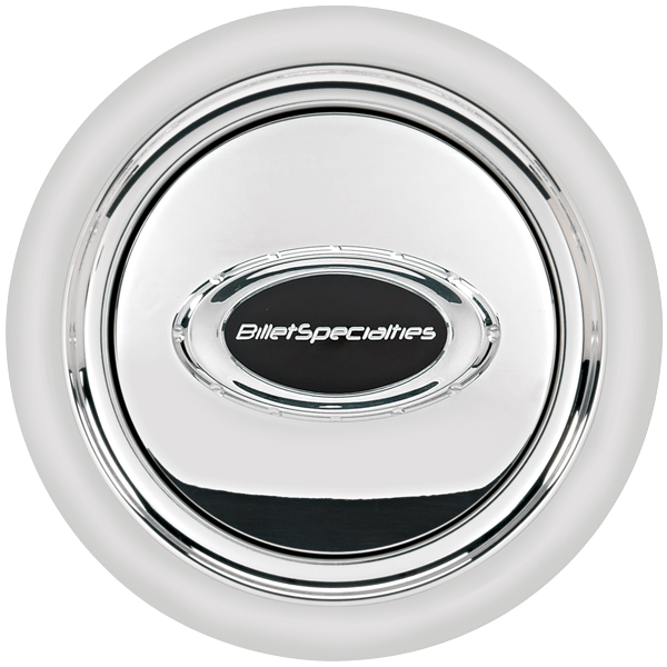 Pro-Style Horn Button - Smooth / Polished / Black Logo