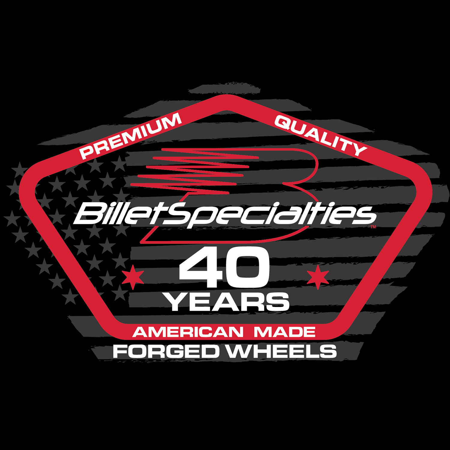 40 YEARS FLAG CREWNECK