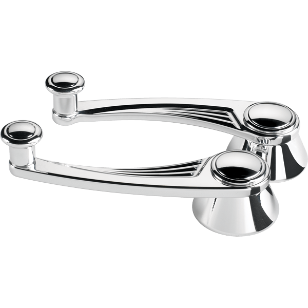 Window Cranks - Ball Milled Polished
