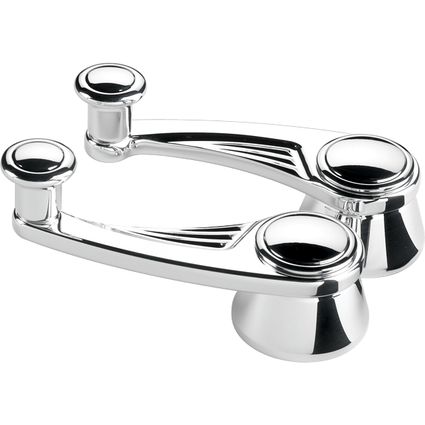 Vent Window Cranks - Ball Mill Polished