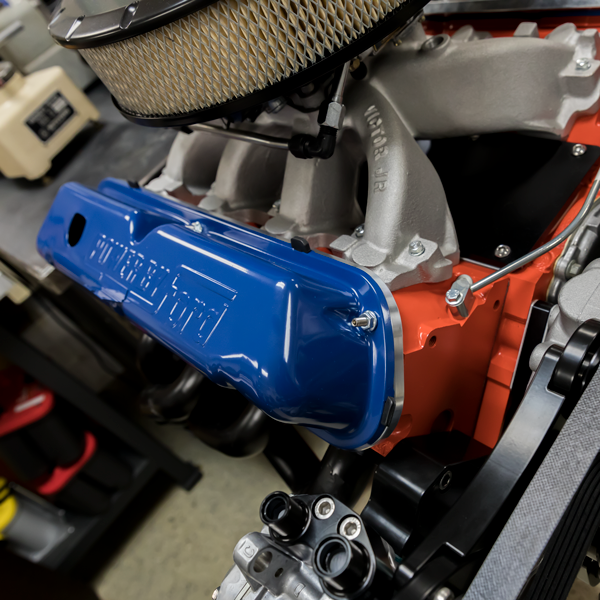 Small Block Ford Valve Cover to LS Motor Adapters