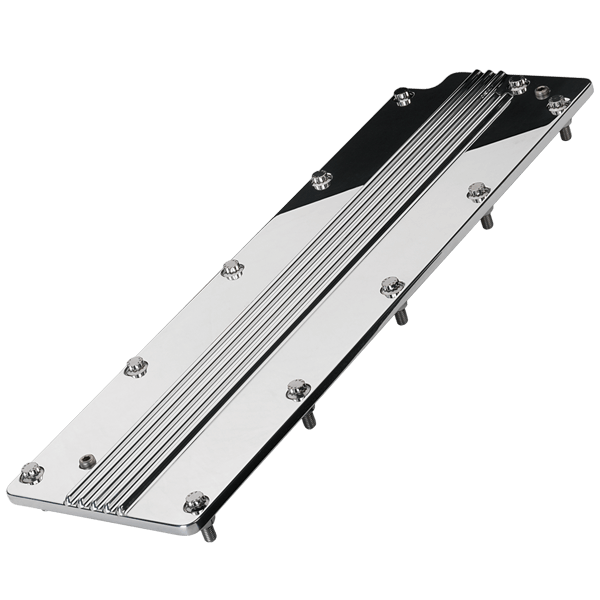 Gen 4 LS Valley Cover Plate- Ribbed