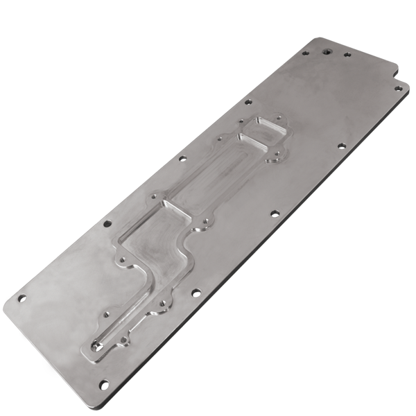 Gen 4 LS Valley Cover Plate- Ribbed