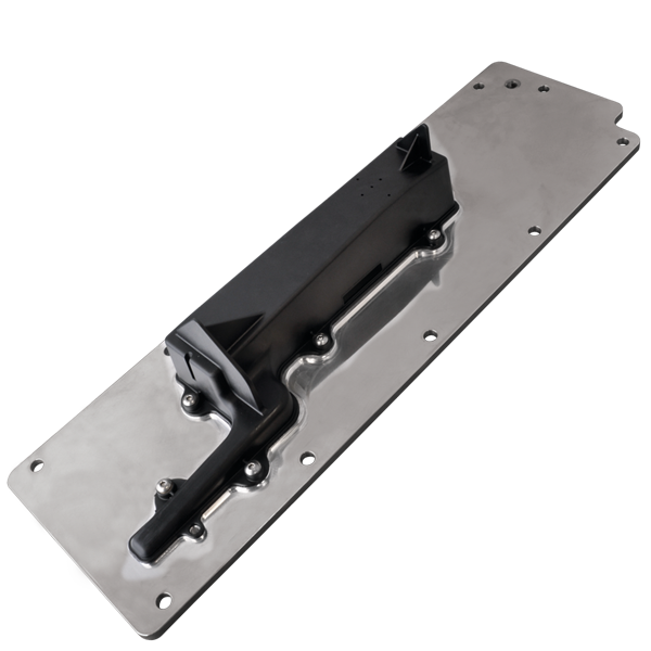 Gen 4 LS Valley Cover Plate- Ribbed