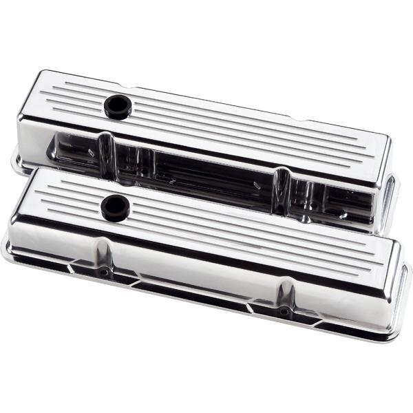 Ball Milled Small Block Chevy Valve Covers