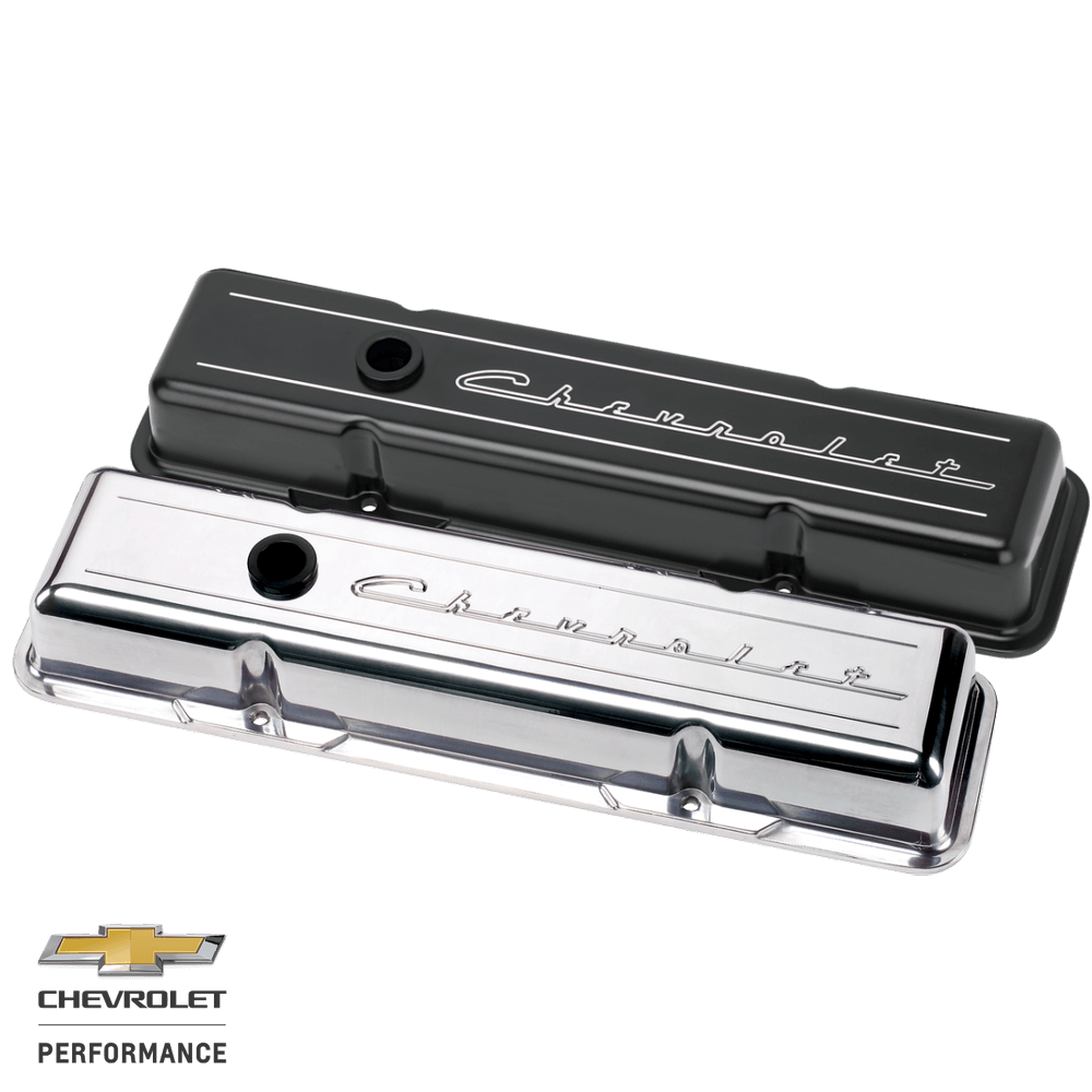 Chevrolet Script Small Block Chevy Valve Covers