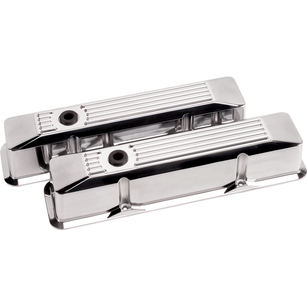 Ribbed Small Block Chevy (Tall) Valve Covers