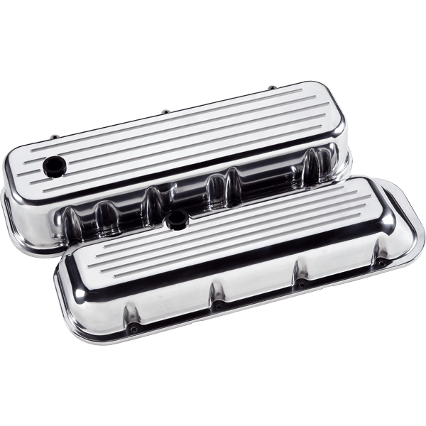 Ball Milled Big Block Chevy Valve Covers
