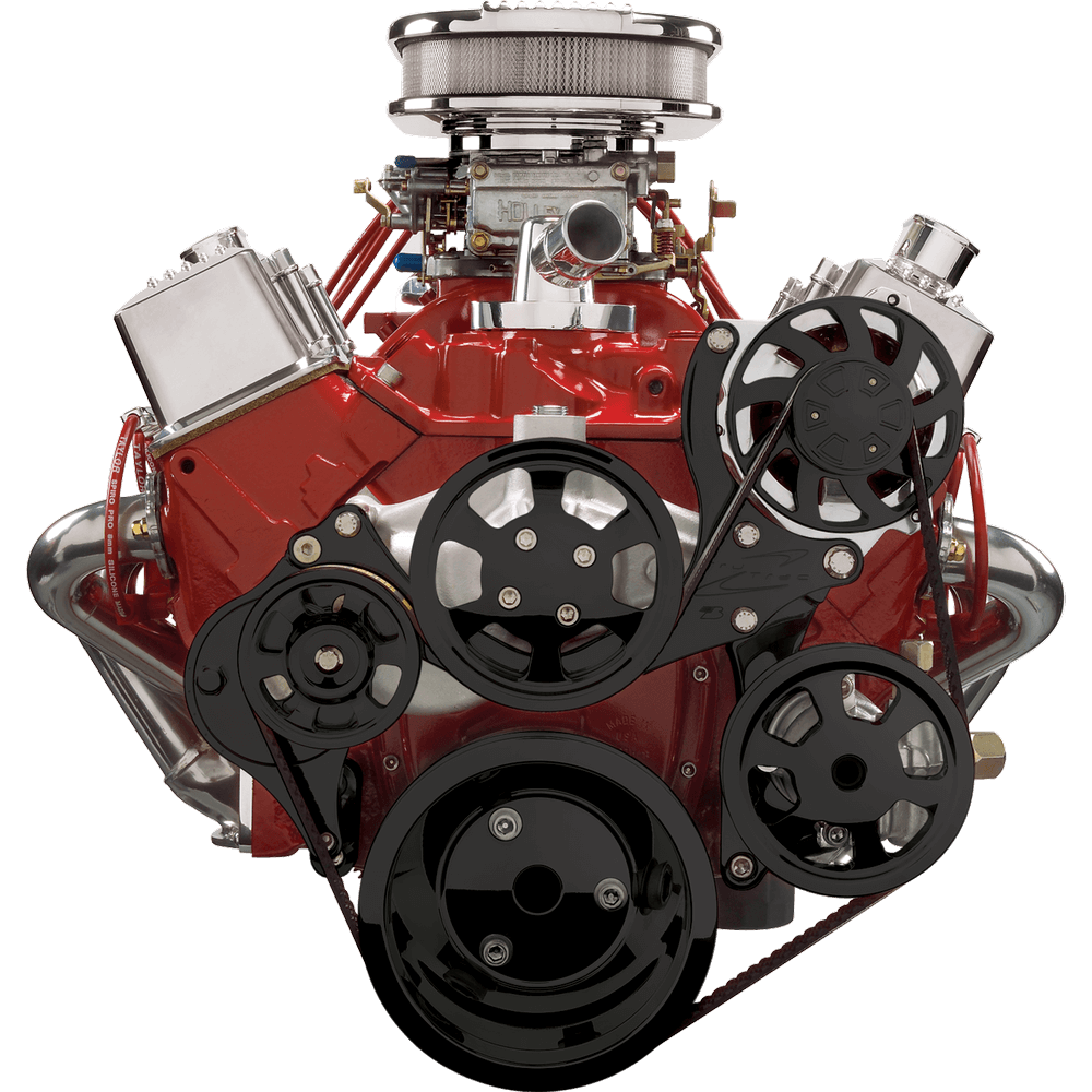 Tru Trac Serpentine System - Small Block Chevy