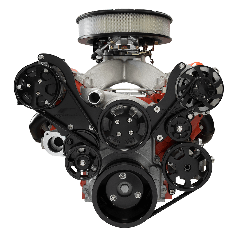 Black Anodized LS Tru Trac With Natural Finish Accessories